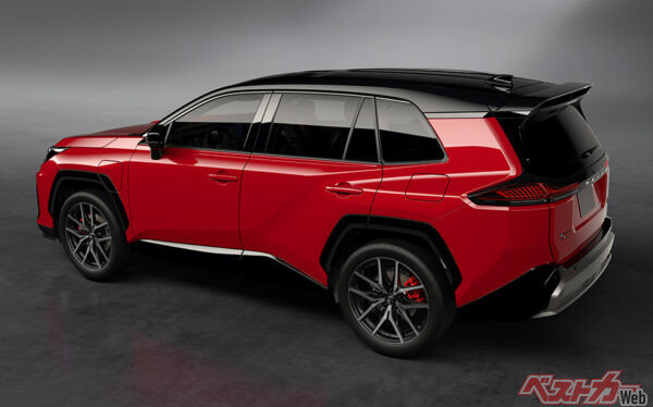 トヨタ RAV4 GR SPORT（プロトタイプ・2025年5月 世界初公開時の公式画像より）