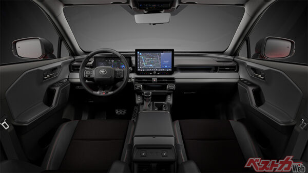 RAV4 GR SPORT（プロトタイプ・2025年5月 世界初公開時の公式画像より）