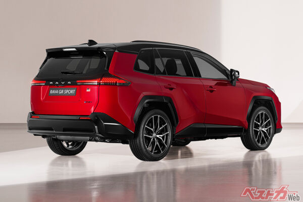 トヨタ RAV4 GR SPORT（プロトタイプ・2025年5月 世界初公開時の公式画像より）