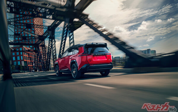 トヨタ RAV4 GR SPORT（プロトタイプ・2025年5月 世界初公開時の公式画像より）