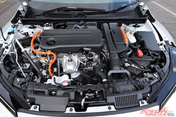 エンジンは141ps、18.6kgmの直4,2L直噴で、シビックなどと共通