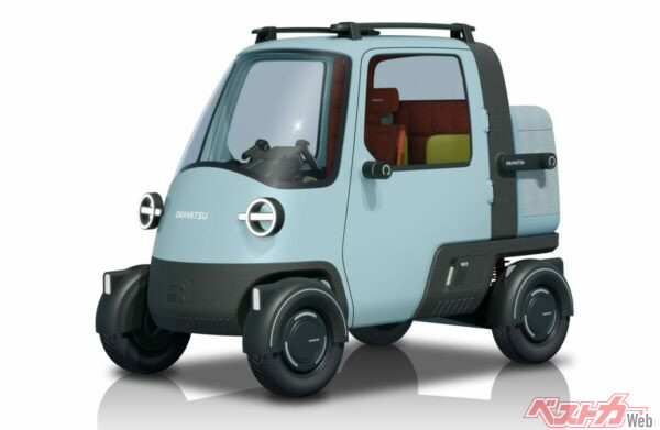 おそらくダイハツブースの目玉となるであろうミゼットX