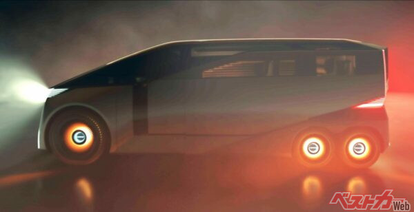 6輪となった「LSコンセプト」。ルナ・クルーザーから着想を得た構造は、実は意外に理にかなったものだと判明