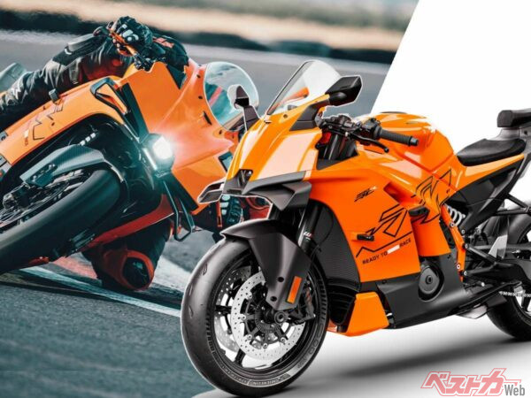 KTM「990 RC R」欧州で10月発売！新リッターSSを電撃投入 巨大ウィングレットはmotoGP直系だ！