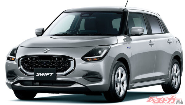 HYBRID MX_プレミアムシルバーメタリック（2023年12月 発売開始発表時の公式画像より）