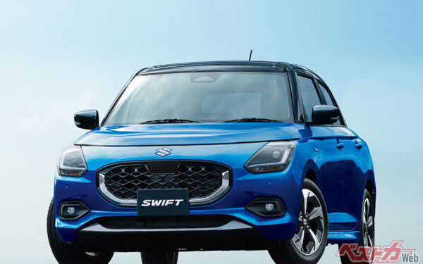 HYBRID MZ_フロンティアブルーパールメタリック ブラック2トーンルーフ（イメージ）（2023年12月 発売開始発表時の公式画像より）