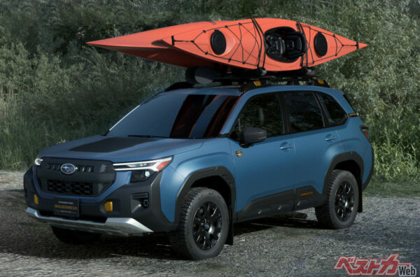 タフな外装と機能の底上げで質実剛健を強化させたフォレスター ウィルダネスプロトタイプ