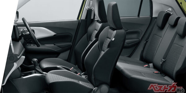 シート_HYBRID MX（2023年12月 発売開始発表時の公式画像より）