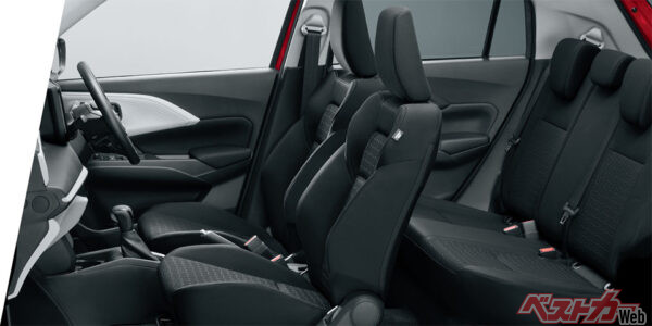 シート_XG（2023年12月 発売開始発表時の公式画像より）