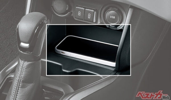 センターコンソールトレー（2023年12月 発売開始発表時の公式画像より）