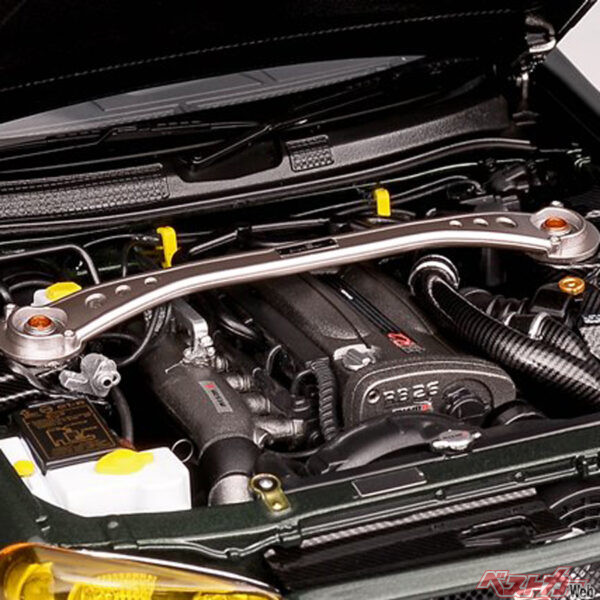 エンジンルームのデティールにただただびっくり!