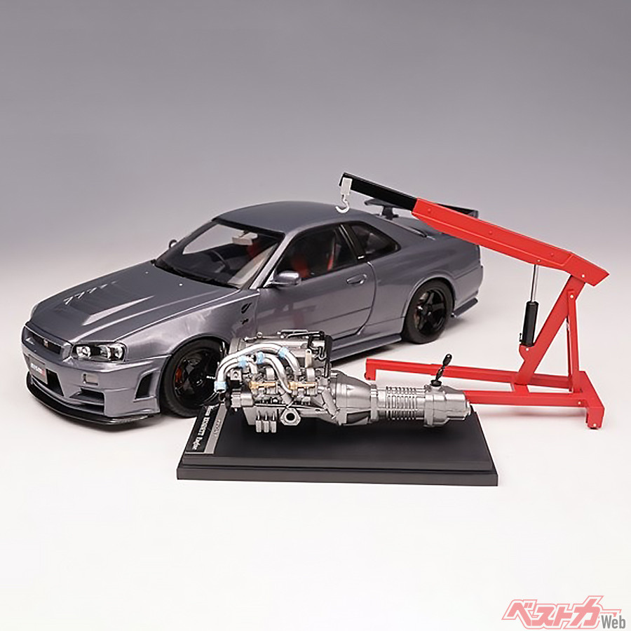 ド迫力のサイズ！ 大きいからこそ超精巧・超リアルなGT-Rのミニカーが