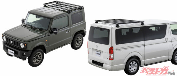 全高を高くならず、車内のスペースを確保できる嬉しいデッキ