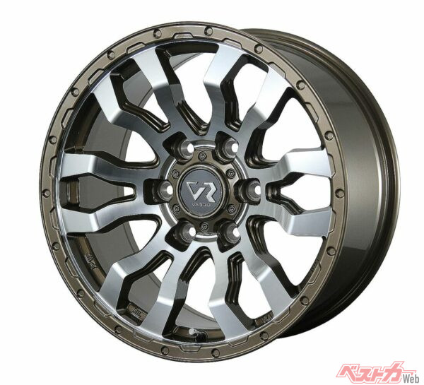 トピー実業のオリジナルブランド「VABRO」のRR-01。ブロンズ/ポリッシュのツートーンが新鮮