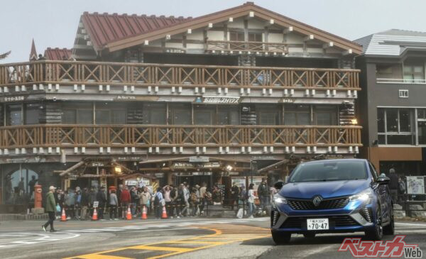 五号目とはいえ標高は2305mとさすがの高さ。ずーっと上り坂であったもののパワー不足は全く感じないうえ燃費の下がり具合もわずかであった