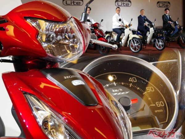 ディオ110ライトは既に6000台受注の人気っぷり！ ホンダ「新基準原付」発表会を開催