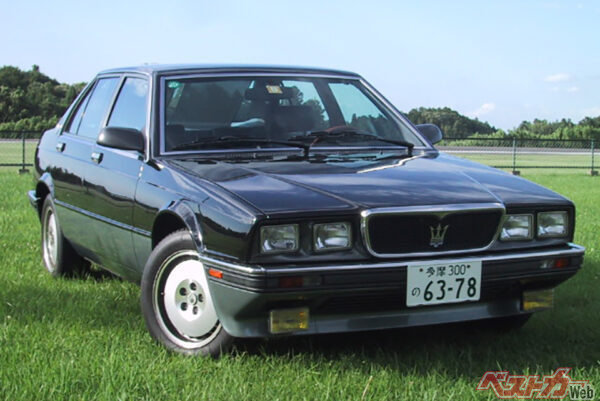 ビトゥルボ系マセラティは、世界で一番故障すると言われる。故障を体験したいならマセラティがベスト