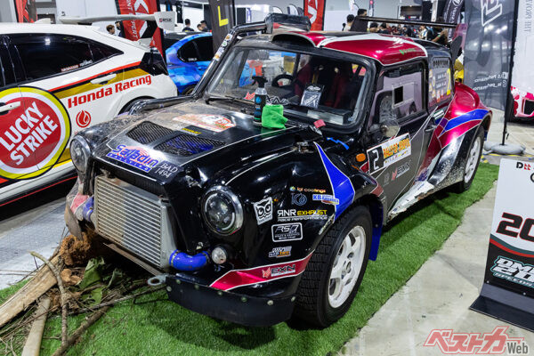 超本気ラリー仕様となったオースチンミニ