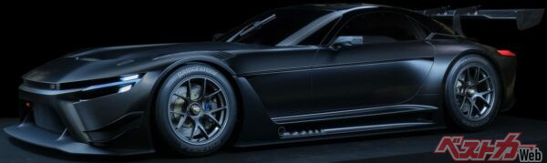 低い全高とロングノーズ、小さなキャビンのGT GT3コンセプトは、FIA GT3規定に則ったレーシングカテゴリーを想定している