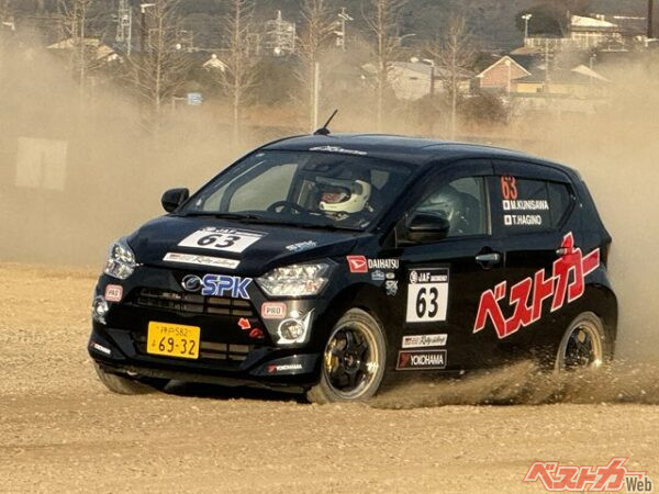 2月のラリー三河湾が全日本デビュー。全日本もラリチャレもオープンクラスで排気量の大きなクルマに勝つことを目標に走った