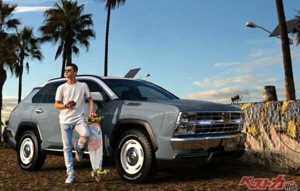 1970～1980年代のアメリカンSUVをイメージさせるバディ