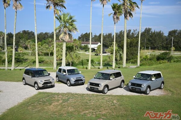 2025年7月に一部改良したスズキ ラパン