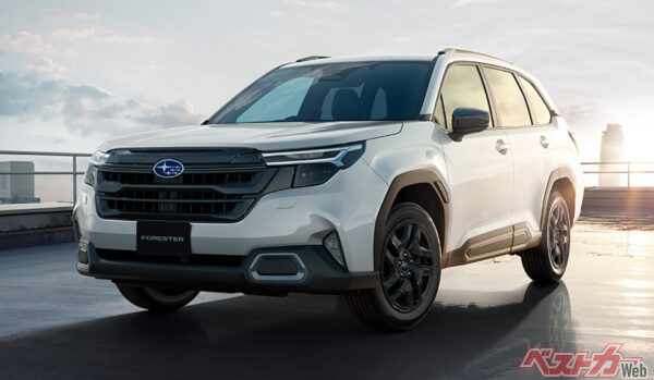 スバル フォレスター（2025年7月 特別仕様車「Black Selection」発表の公式画像より）