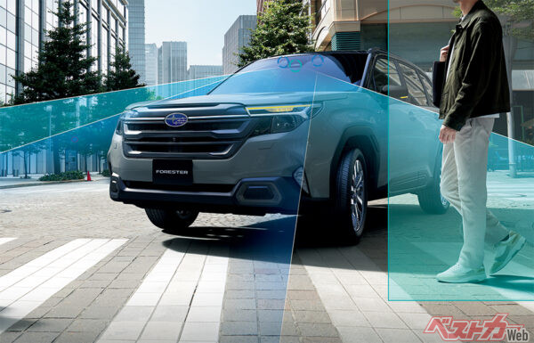 アイサイトイメージ（2025年4月 フルモデルチェンジ発表時の公式画像より）