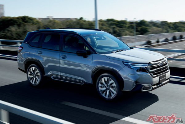 アイサイト 走行イメージ（2025年4月 フルモデルチェンジ発表時の公式画像より）