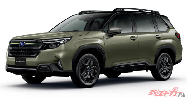 X-BREAK S:HEV EX ルーフレール（2025年4月 フルモデルチェンジ発表時の公式画像より）