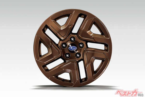 SPORT / SPORT EX 18インチアルミホイール （ブロンズ塗装）（2025年4月 フルモデルチェンジ発表時の公式画像より）