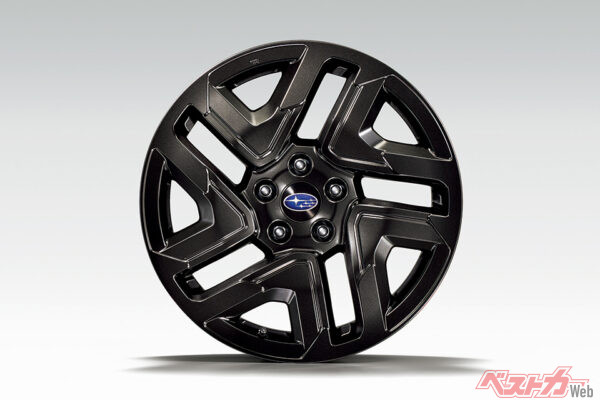 X-BREAK S:HEV / X-BREAK S:HEV EX 18インチアルミホイール （ダークメタリック塗装）（2025年4月 フルモデルチェンジ発表時の公式画像より）