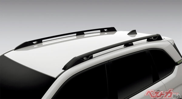 X-BREAK S:HEV / X-BREAK S:HEV EX ルーフレール ラダータイプ（2025年4月 フルモデルチェンジ発表時の公式画像より）