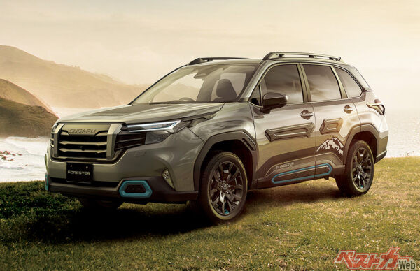 X-BREAK S:HEV EX アクセサリー装着車（2025年4月 フルモデルチェンジ発表時の公式画像より）