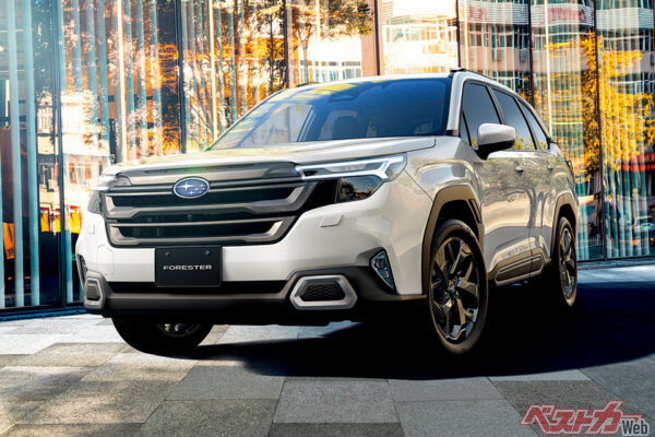 スバル フォレスター（2025年4月 フルモデルチェンジ発表時の公式画像より）