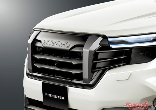 フロントグリル（アクセサリー）（2025年4月 フルモデルチェンジ発表時の公式画像より）