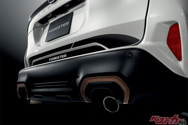 リアゲートデカール（2025年4月 フルモデルチェンジ発表時の公式画像より）