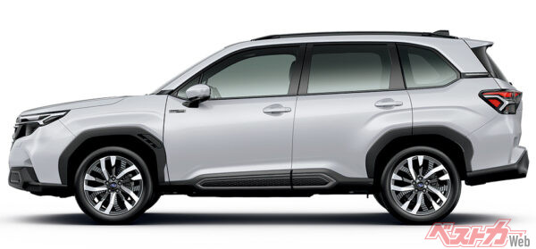 Premium S:HEV EX クリスタルホワイト・パール（2025年4月 フルモデルチェンジ発表時の公式画像より）