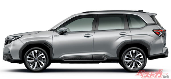 Premium S:HEV EX アイスシルバー・メタリック（2025年4月 フルモデルチェンジ発表時の公式画像より）