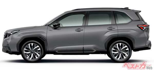 Premium S:HEV EX リバーロック・パール（2025年4月 フルモデルチェンジ発表時の公式画像より）