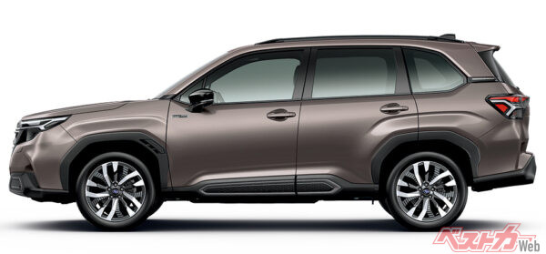 Premium S:HEV EX ブリリアントブロンズ・メタリック（2025年4月 フルモデルチェンジ発表時の公式画像より）