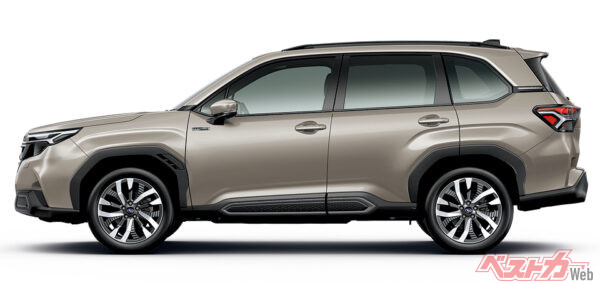 Premium S:HEV EX カシミアゴールド・オパール（2025年4月 フルモデルチェンジ発表時の公式画像より）