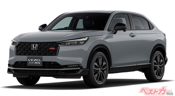 e:HEV RS(FF) フロント7:3スタイリング スレートグレー・パール（2025年10月 新グレード設定時の公式画像より）