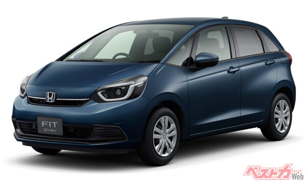ホンダ フィット（e:HEV HOME・2025年7月 一部改良時の公式画像より）