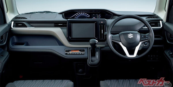 インパネ（ソリオ_HYBRID MG）（2025年1月 一部仕様変更実施の公式画像より）