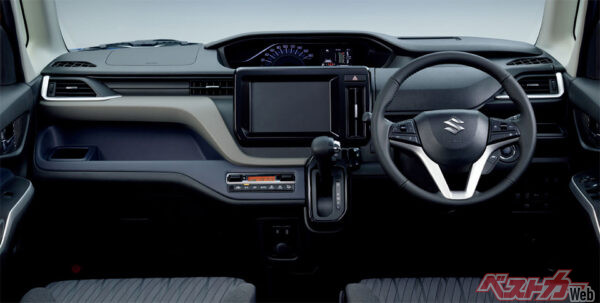 インパネ（ソリオ_HYBRID MX）（2025年1月 一部仕様変更実施の公式画像より）