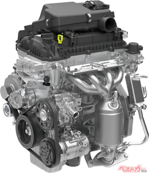 K15C型エンジンイメージ（2024年10月 発売開始時の公式画像より）