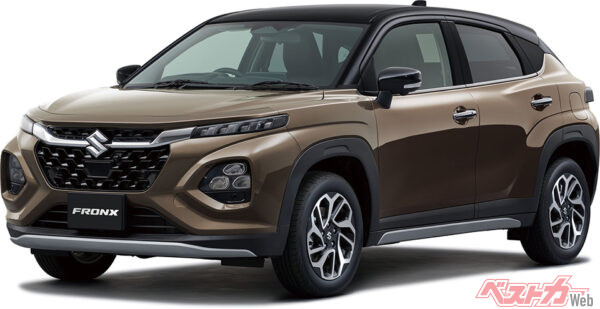 アースンブラウンパールメタリック ブラック2トーンルーフ（2024年10月 発売開始時の公式画像より）