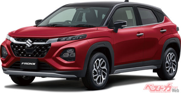 オピュレントレッドパールメタリック ブラック2トーンルーフ（2024年10月 発売開始時の公式画像より）