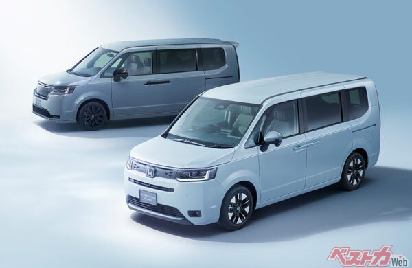 STEP WGN 2つの新グレード（2025年5月 新グレード追加時の公式画像より）